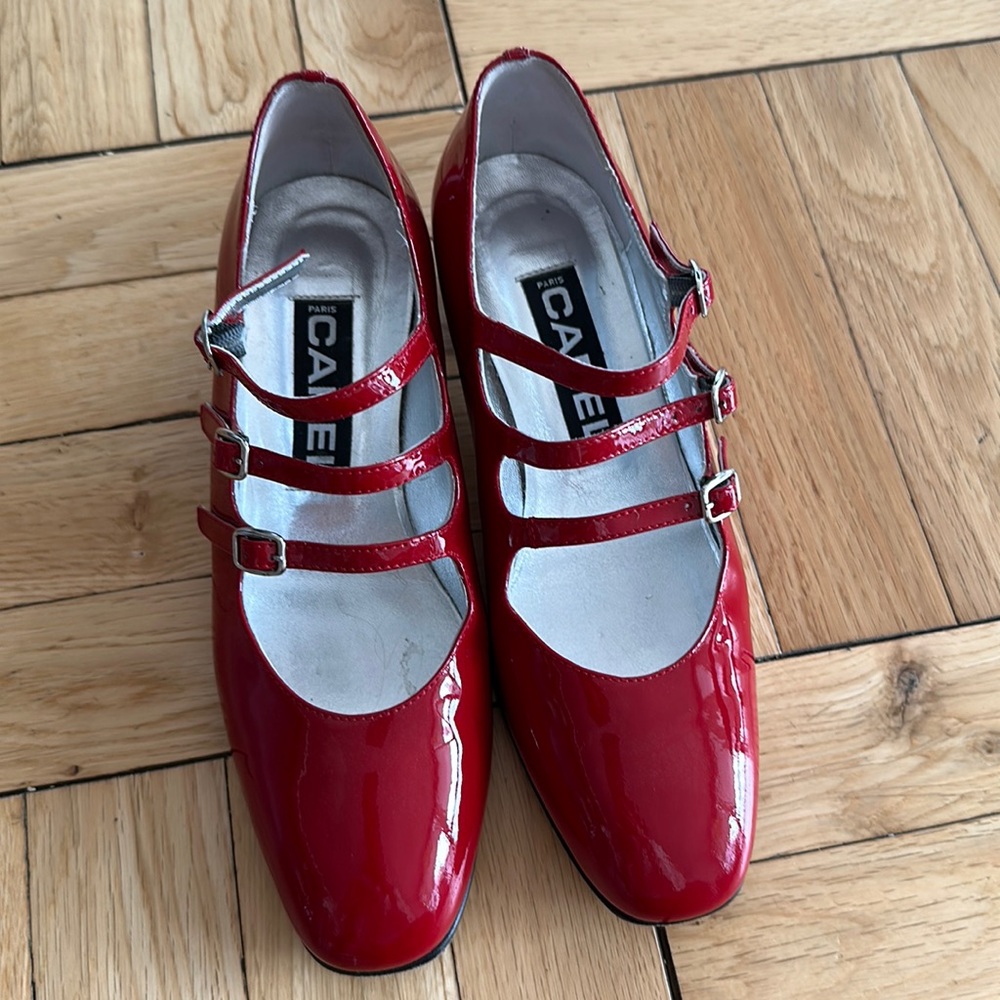 Carel Kina Parent Mary Jane Red 35.5